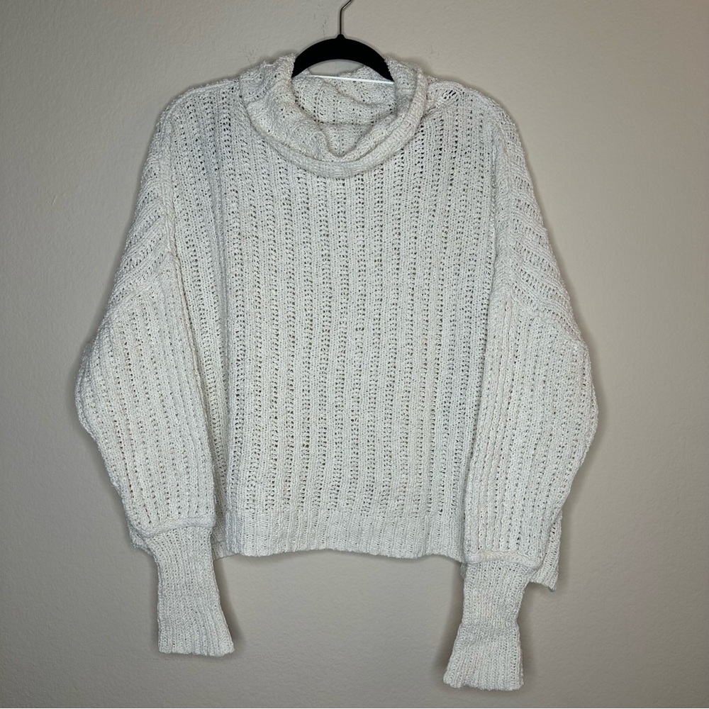 Free People Knit Turtleneck Sweater